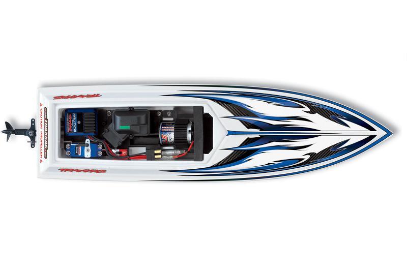 Радиоуправляемая модель катера Boat Blast с электродвигателем EP TQ RTR + NEW Fast Charger