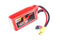 Аккумулятор ONBO 1400 mAh 3S 11.1V 45C LiPo XT60