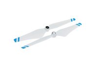 Пропеллеры 9 дюймов 9450 (2 штуки)  DJI (синие полосы), Metal Hub