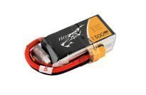 Аккумулятор TATTU 1300 mAh 4S 14.8V 45C LiPo XT60