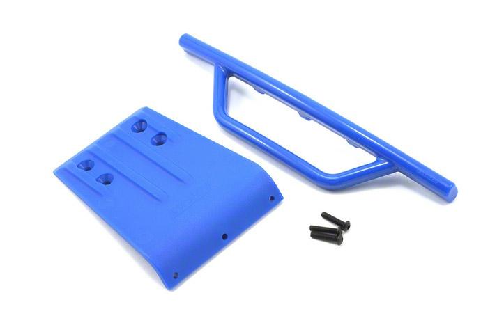 Front Bumper - Skid Plate, Blue: SLH