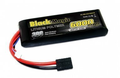 Аккумулятор Black Magic Li-pol 6000mAh, 30c, 2s1p, TRX Plug