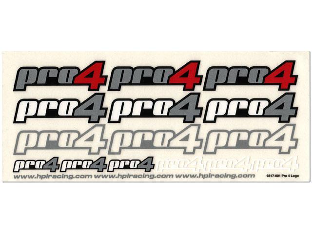 Декали RS4 PRO 4 LOGO