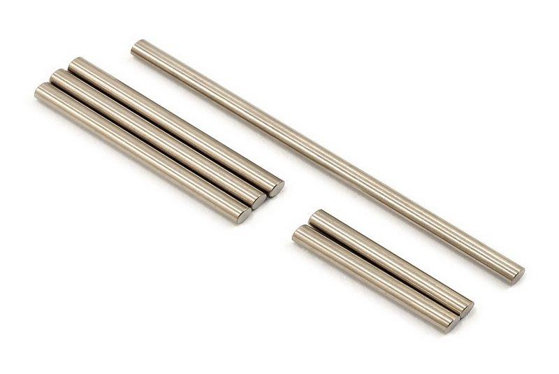 Suspension pin set, front or rear corner (hardened steel), 4x85mm (1), 4x47mm (3), 4x33mm (2) (qty 4