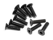 Винты FLAT HEAD M3X12MM (HEX SOCKET/10шт)