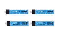 Аккумулятор BETAFPV 260 mAh 1S 3.7V HV LiPo Whoop Battery (4шт)