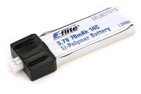 Аккумулятор E-flite 70mAh 1S 3.7V 14C LiPo