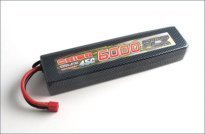 Аккумулятор Team Orion Carbon FLX Li-pol 6000mAh, 45c, 2s1p, Deans Plug