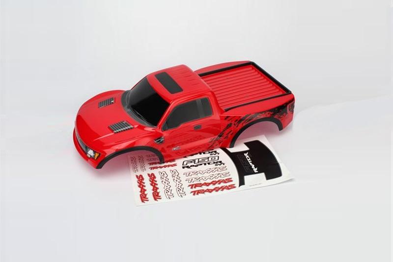 Body, Ford RaptorВ®, red (painted, decals applied)