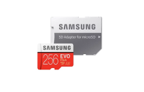 Карта памяти Samsung microSDXC EVO Plus v2 256GB + SD adapter