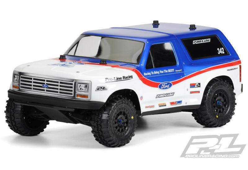 Кузов шорткорс 1/10 - 1981 Ford Bronco некрашенный