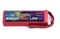 Аккумулятор Nvision Li-Po 11.1В 3300мАч 30C. Разъем Т-образный