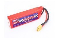 Аккумулятор ONBO 2200 mAh 3S 11.1V 45C LiPo