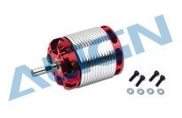 Бесколлекторный мотор Align 500MX 1600kv (красный), Align T-Rex 500