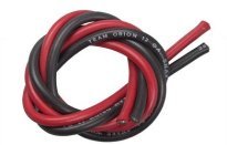 Медные провода в силиконовой оболочке Silicone Wire 12AWG black/red