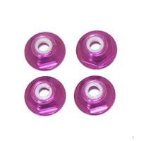 Гайки фланцевые 8-32 Aluminium (4шт) Purple