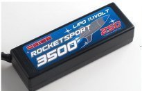 Аккумулятор Team Orion Rocket Sport LiPo 11.1V 3s1p 25С 3500 mAh Tamiya Deans TRX EC3 Venom Plug