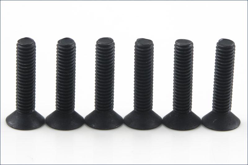 Flat Head Screw(Hex/M4x18/6pcs)