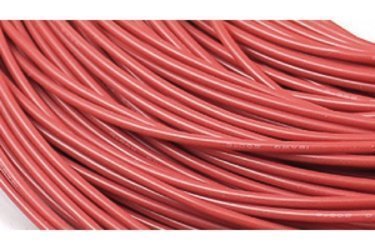 Провод силиконовый AWG 8#(8.37 мм2) красный 1 метр