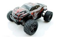 Радиоуправляемый монстр Remo Hobby SMAX Brushless (красный) 4WD 2.4G 1:16 RTR