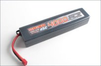 Аккумулятор Team Orion Carbon FLX Li-pol 4000mAh, 45c, 2s1p, Deans Plug