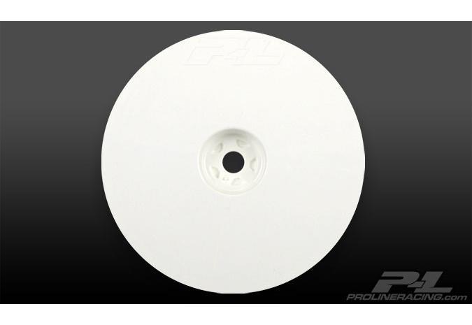 "Диски багги 1/10 - Velocity 2.2"" Hex Front White (2шт) for RB5 and B4.1 with 12mm hex"