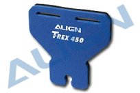 Держатель лопастей (синий), Align T-Rex 450