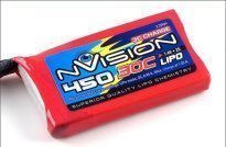 Аккумулятор nVision LiPo 7.4V 2S 30C 450 mAh