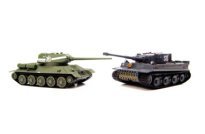 Радиоуправляемые танки для инфракрасных боев VSTank 1:72 (German Tiger I + Russia T34)