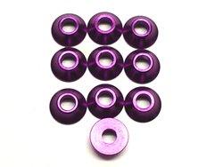 3mm Alu. Cone Linkage Spacer, Purple (10)