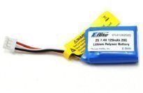 Аккумулятор E-Flite Li-pol 120 mAh, 20c, 2s1p, 26AWG