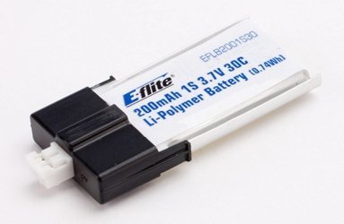 Аккумулятор E-Flite 200mAh 1S 3,7V 30C LiPo