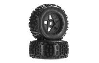 Колеса ARRMA 1:8 Monster Truck 6S Перед/Зад 2.8, 17mm Hex (AR510092) 