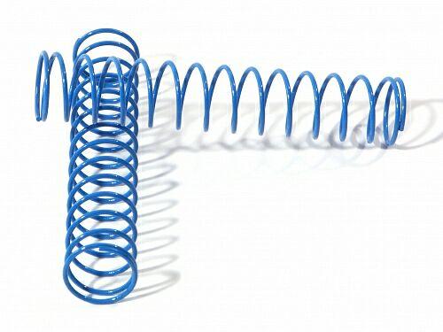 Пружины 14x80x1.1 15 COILS (BLUE/2 PCS)