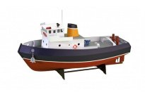 Собранная деревянная модель корабля Artesania Latina Tugboat Samson (Build & Navigate series) 1:15