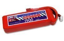 Аккумулятор ONBO 1900mAh 3s1p 11.1V 45 C LiPo XT60