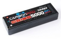 Аккумулятор Team Orion Carbon Pro Li-pol 5000mAh, 90c, 2s1p, Tubes Plug