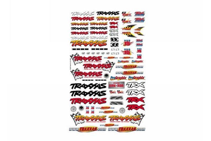 9950    OFFICIAL TRAXXAS DECALS (6-COL