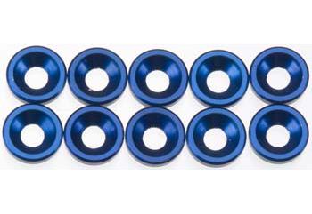Шайбы 3x7 с внутренним конусом BLUE (10шт)