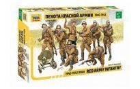 Сборная модель ZVEZDA Пехота красной армии (1940-1942 г.), 1/35