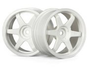 Диски 1/10 - TE37 26MM WHITE (3MM OFFSET) 2шт