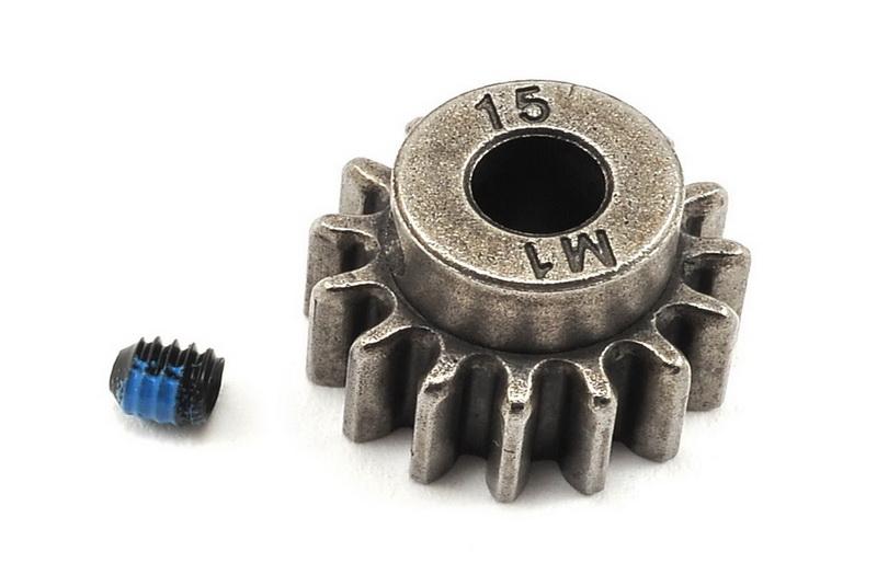 Gear, 15-T pinion (1.0 metric pitch, 20Р’В° pressure angle) (fits 5mm shaft)/ set screw