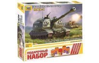 Сборная модель ZVEZDA Российская 152-мм гаубица МСТА-С 1:72