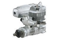 Двигатель внутреннего сгорания O.S. MAX-25AX(21L) с глушителем E-3080 (самолётный)