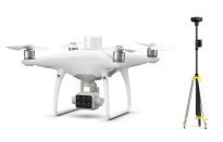 Квадрокоптер DJI P4 Multispectral + Мобильная станция D-RTK 2 High Precision GNSS