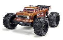 Монстр ARRMA 1:10 OUTCAST 4x4 4S BLX Brushless Stunt Truck with Spektrum RTR, Bronze