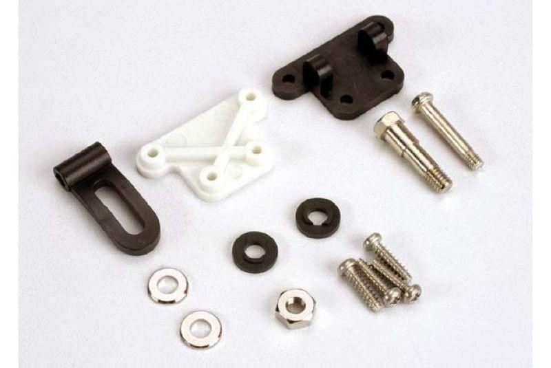 Trim adjustment bracket (inner)/trim adjustment bracket (outer)/trim adjustment lever/ 3x16mm should