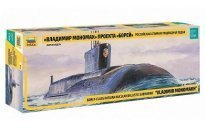 Сборная модель ZVEZDA Российская атомная подводная лодка Владимир Мономах проекта Борей 1:350