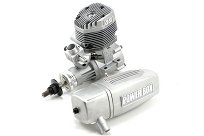 Двигатель внутреннего сгорания O.S. MAX 120AX 1.20 Glow Engine w/Muffler (самолётный)