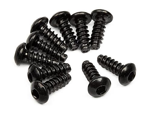 TP. BUTTON HEAD SCREW M3x8mm (HEX SOCKET/10pcs)